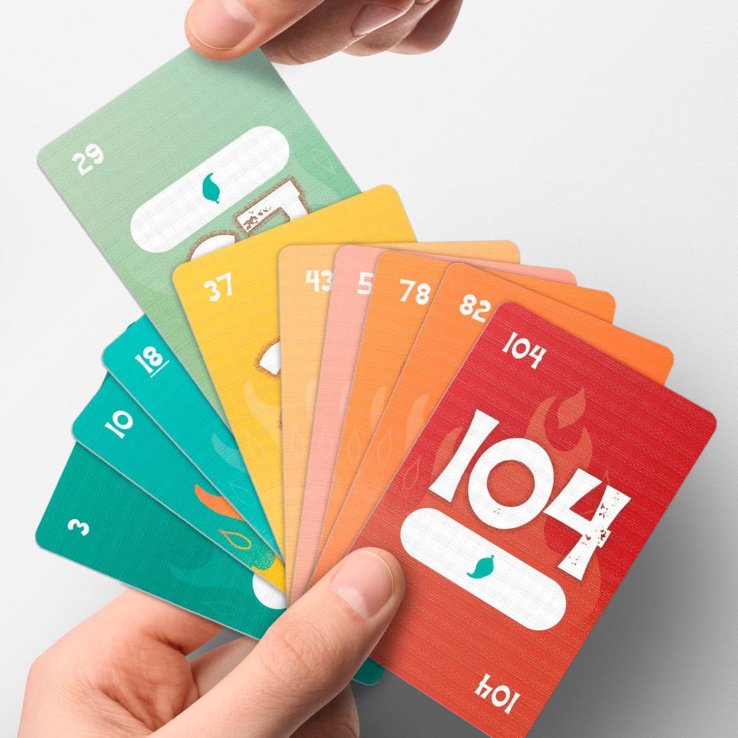 imageBeat The Heat Game Family Party Card Game for Kids and Adults Ages 8 2 to 10 Players 20 Mins Easy to Learn Strategy Card Games for Groups