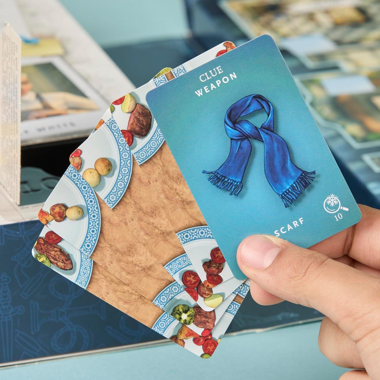 imageClue Advent Calendar Secrets Under Snowfall 24 Days Family Mystery Games with 6 WinterThemed Tokens and Surprise Ages 10 1 Players