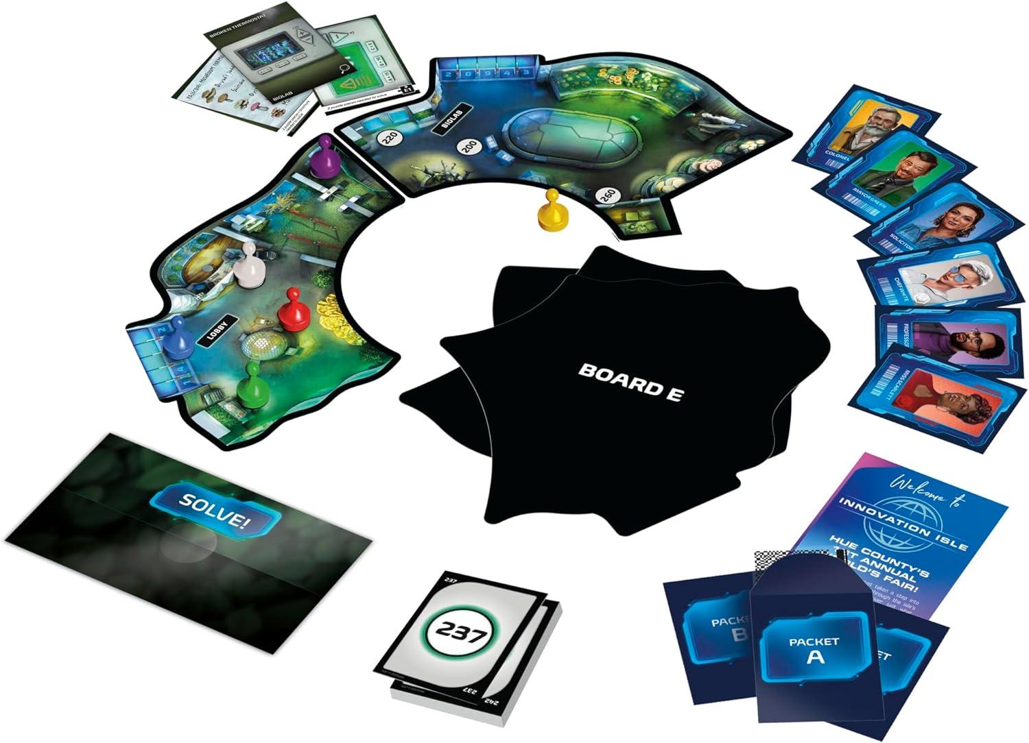 imageClue Escape The Worlds Fair Board Game Escape Room 1Time Solve Mystery Games Ages 10 1 to 6 Players 90 120 Mins Family Games