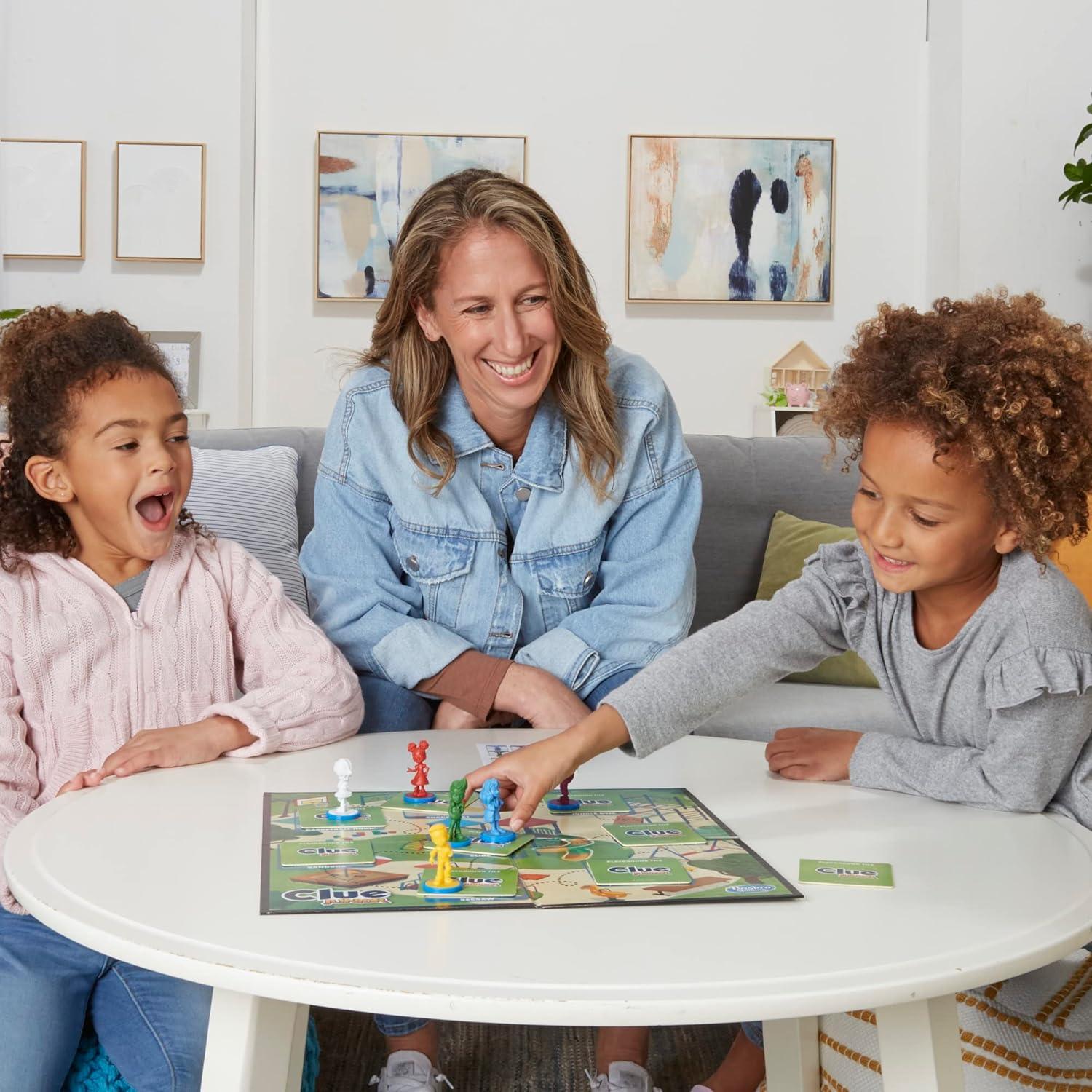 imageClue Junior Board Game 2Sided Gameboard 2 Games in 1 2 to 6 Players Mystery Games for Kids Back to School Gifts Classroom Preschool Games Ages 4