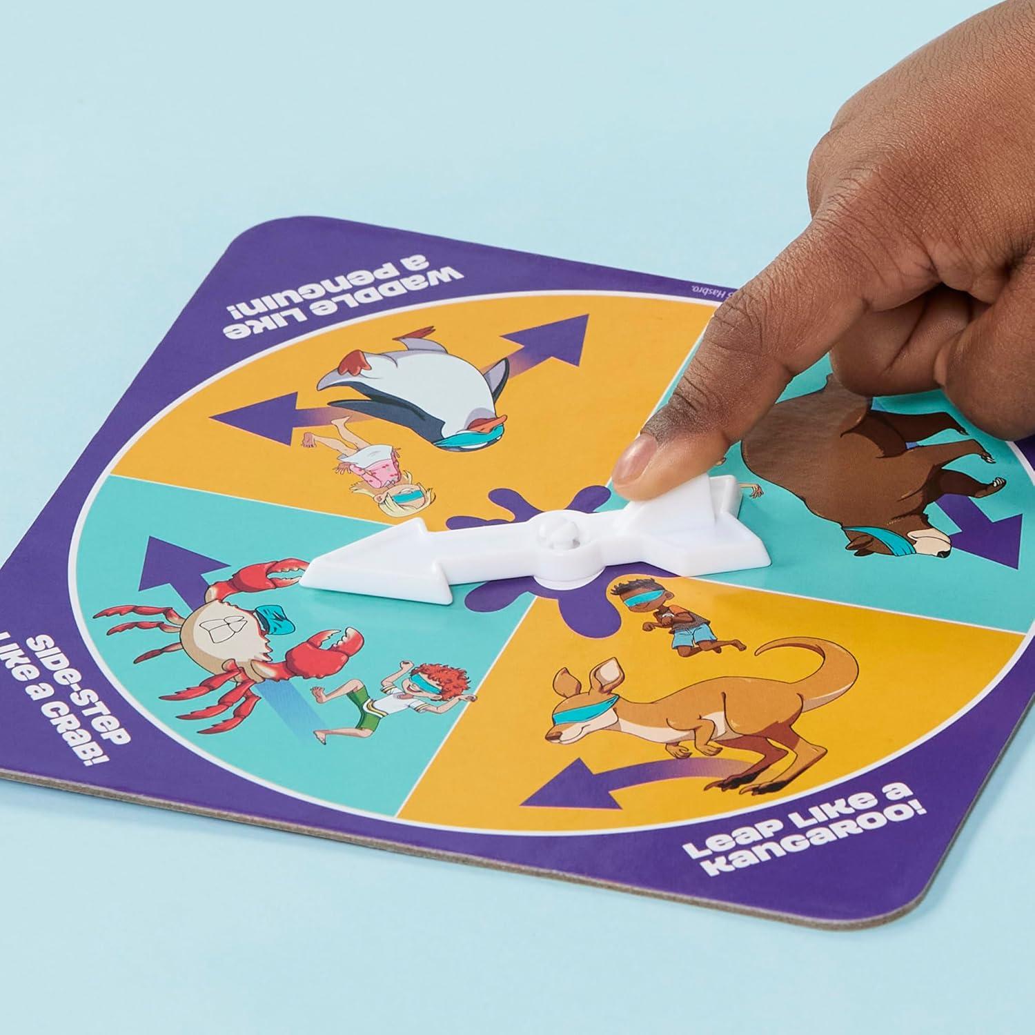 imageDont Step in It Preschool Game I Blindfolded Poop Party Game Spinner with 8 Fun Animal Moves Ages 4 1 Players I Funny Kids Board Games