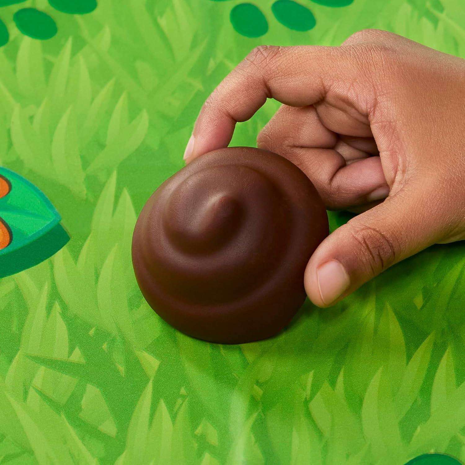 imageDont Step in It Preschool Game I Blindfolded Poop Party Game Spinner with 8 Fun Animal Moves Ages 4 1 Players I Funny Kids Board Games