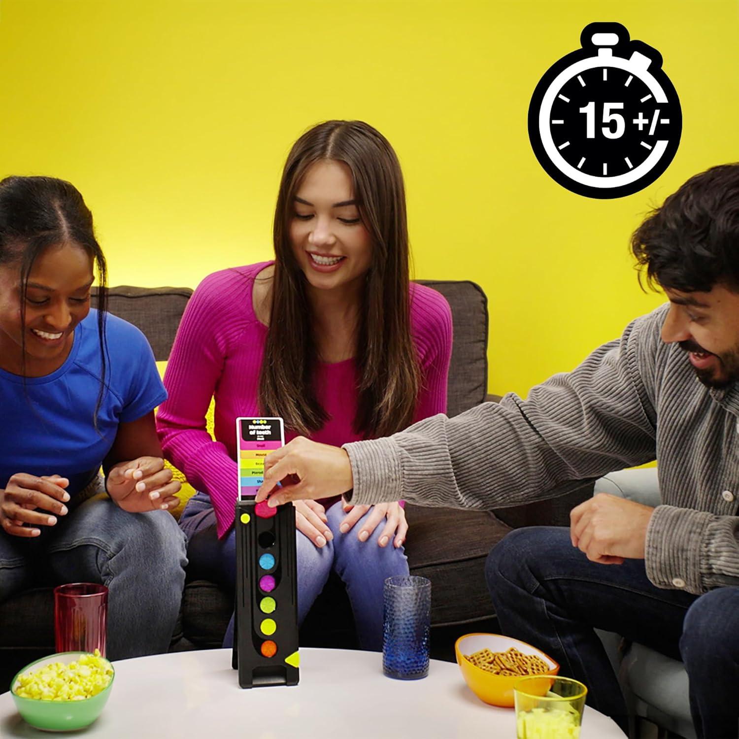 imageDrop Trivia Game Electronic Party Game with Voice and Sounds Ages 13 2 or More Players 15 Mins from Trivial Pursuit Party Board GamesDrop Trivia