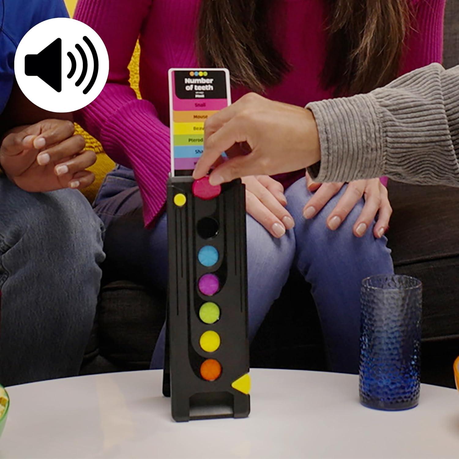 imageDrop Trivia Game Electronic Party Game with Voice and Sounds Ages 13 2 or More Players 15 Mins from Trivial Pursuit Party Board GamesDrop Trivia