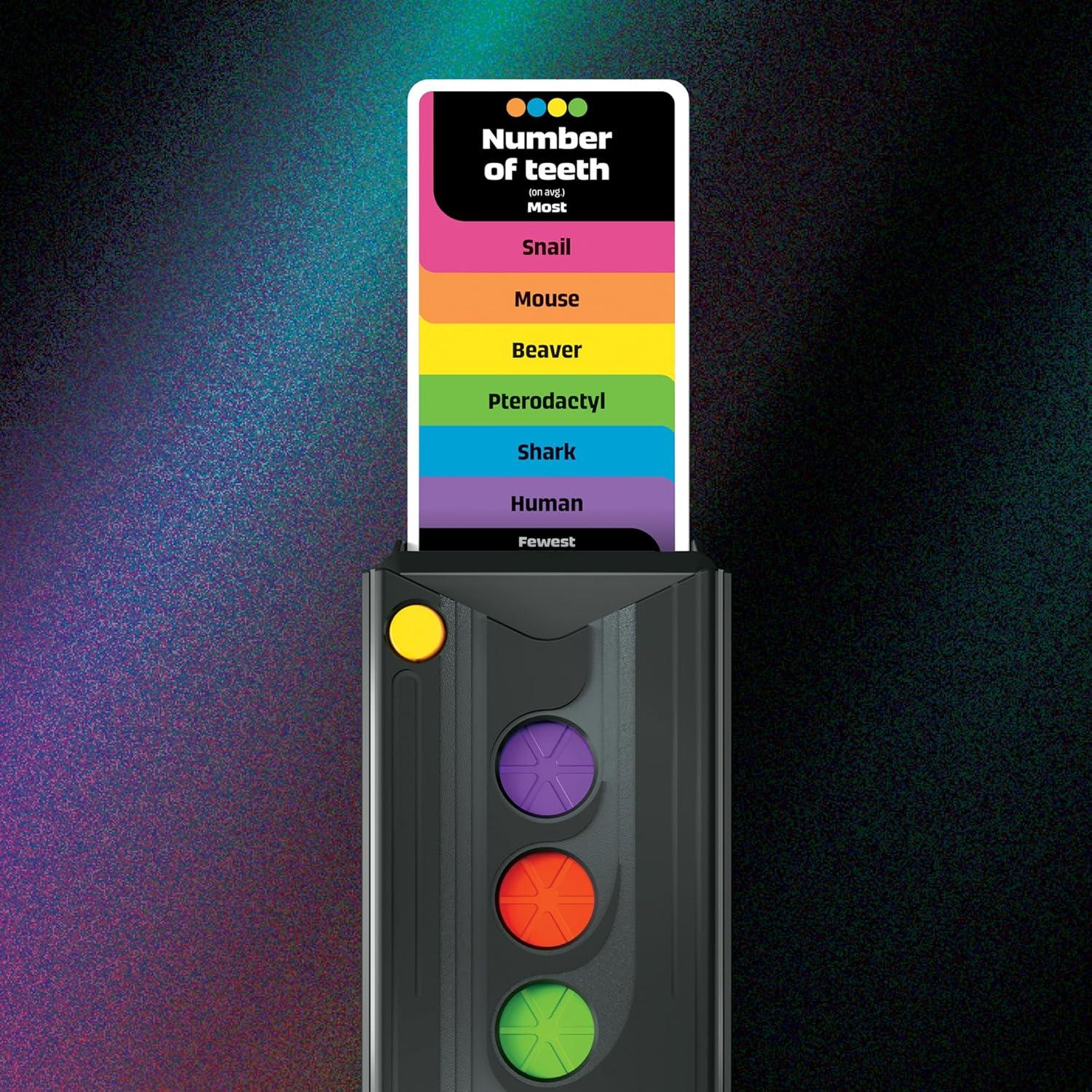 imageDrop Trivia Game Electronic Party Game with Voice and Sounds Ages 13 2 or More Players 15 Mins from Trivial Pursuit Party Board GamesDrop Trivia