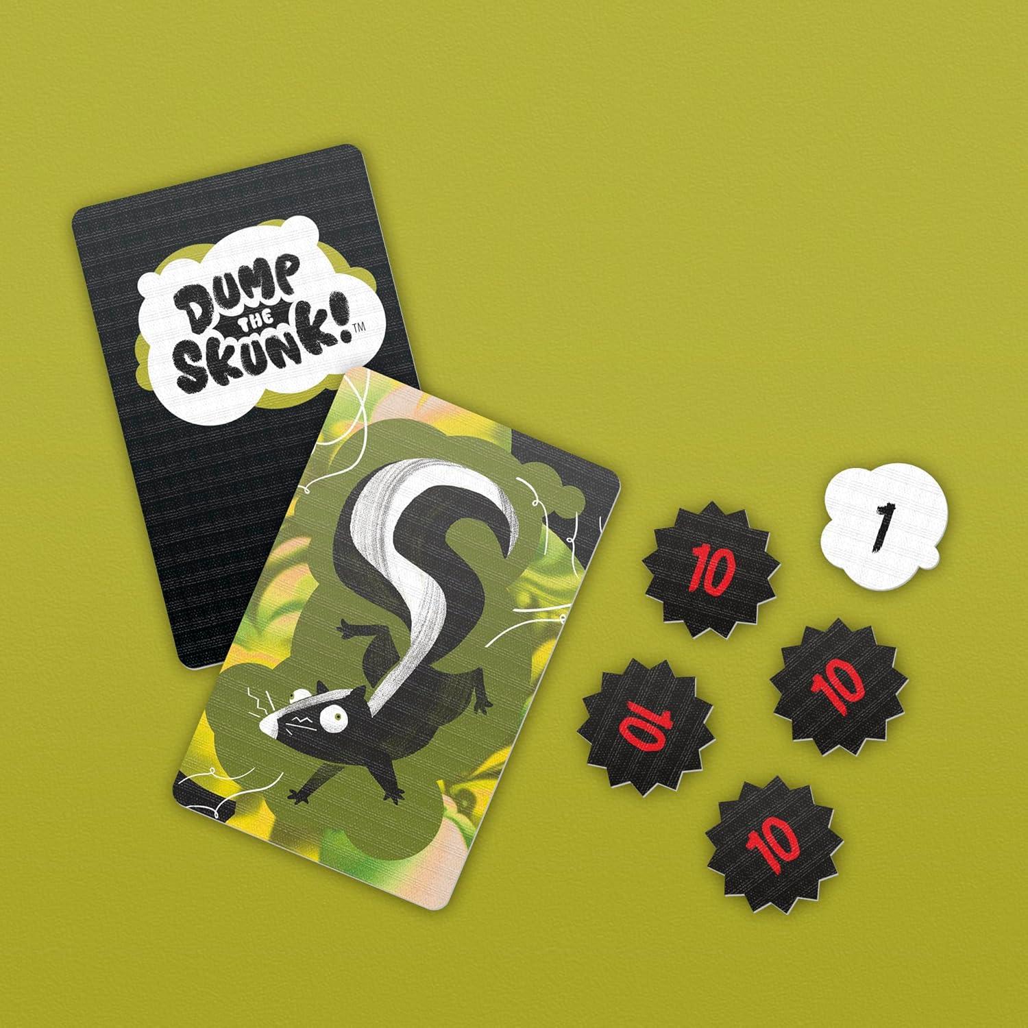 imageDump The Skunk Game Family Card Game by Reiner Knizia Ages 7 and Up 26 Players 20 Mins Easy to Learn Games for Kids Teens and Adults
