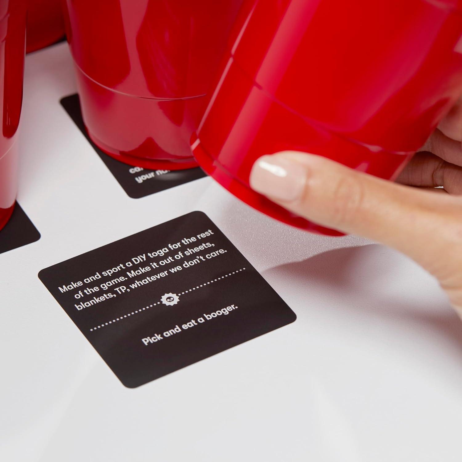 imageFear Pong Adult Party Game by Cut Internet Famous Extreme Pong Game with Wild Dares Ages 21 28 Players 30 Mins