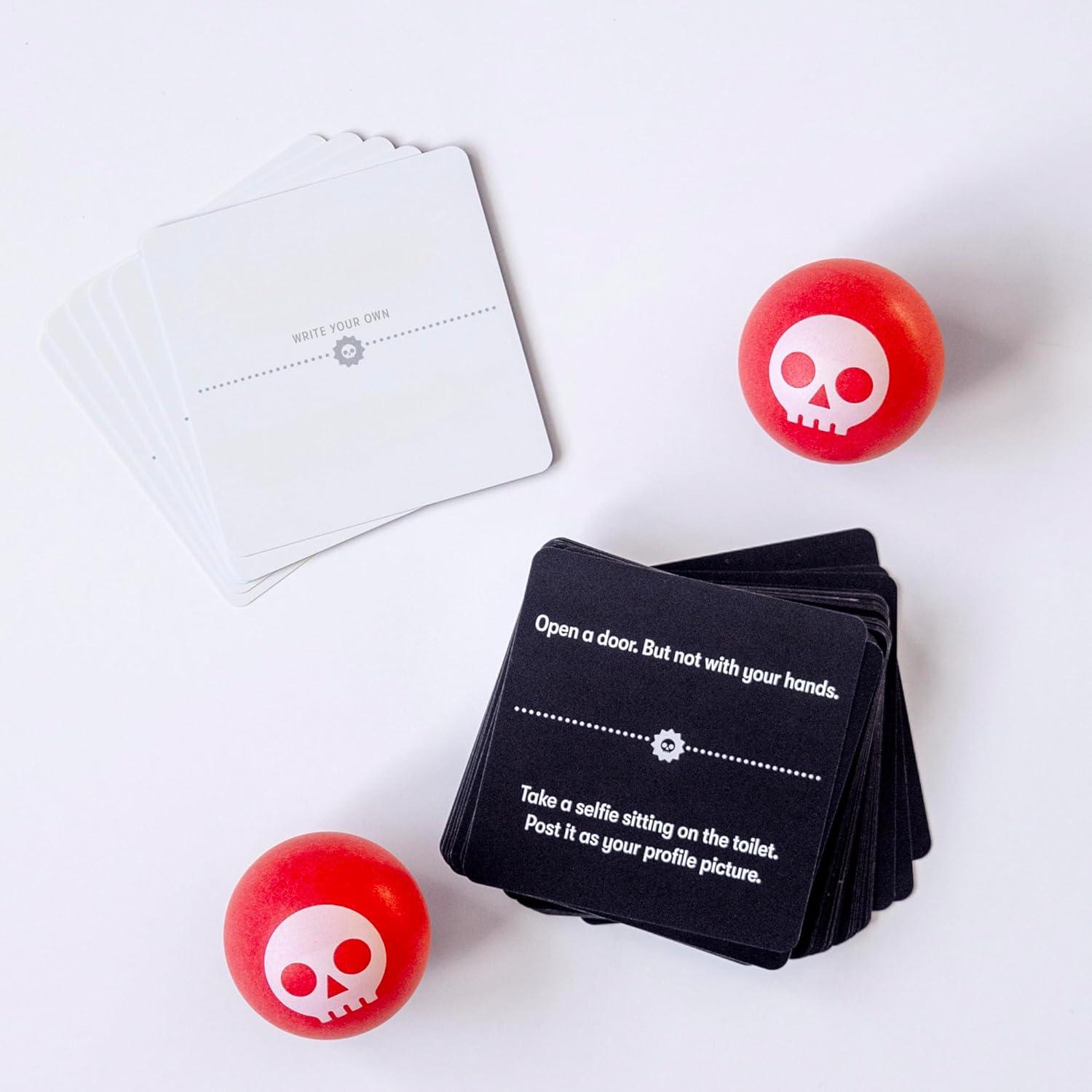 imageFear Pong Adult Party Game by Cut Internet Famous Extreme Pong Game with Wild Dares Ages 21 28 Players 30 Mins