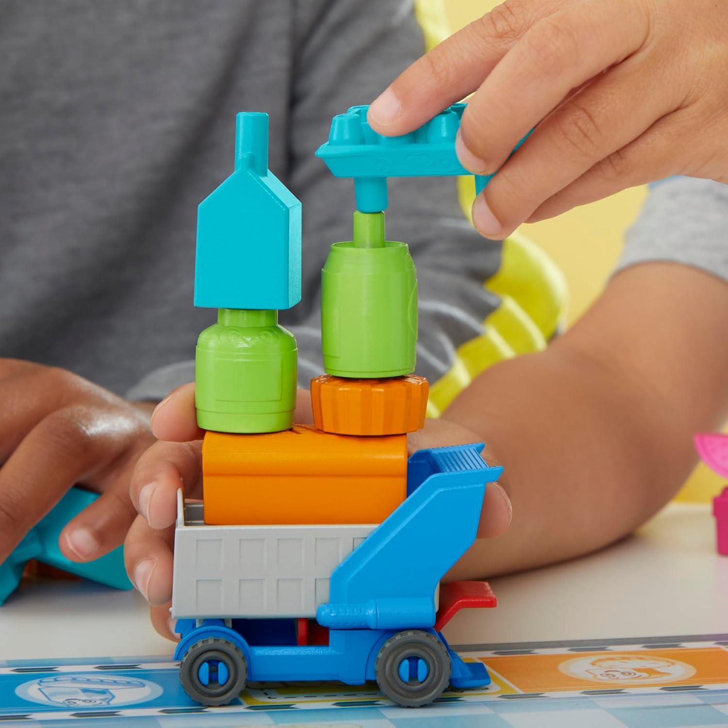 imageGrocery Go Karts Board Game for Preschoolers and Kids Ages 4 and Up Building Game with Mini Groceries Preschool Games for 24 Players