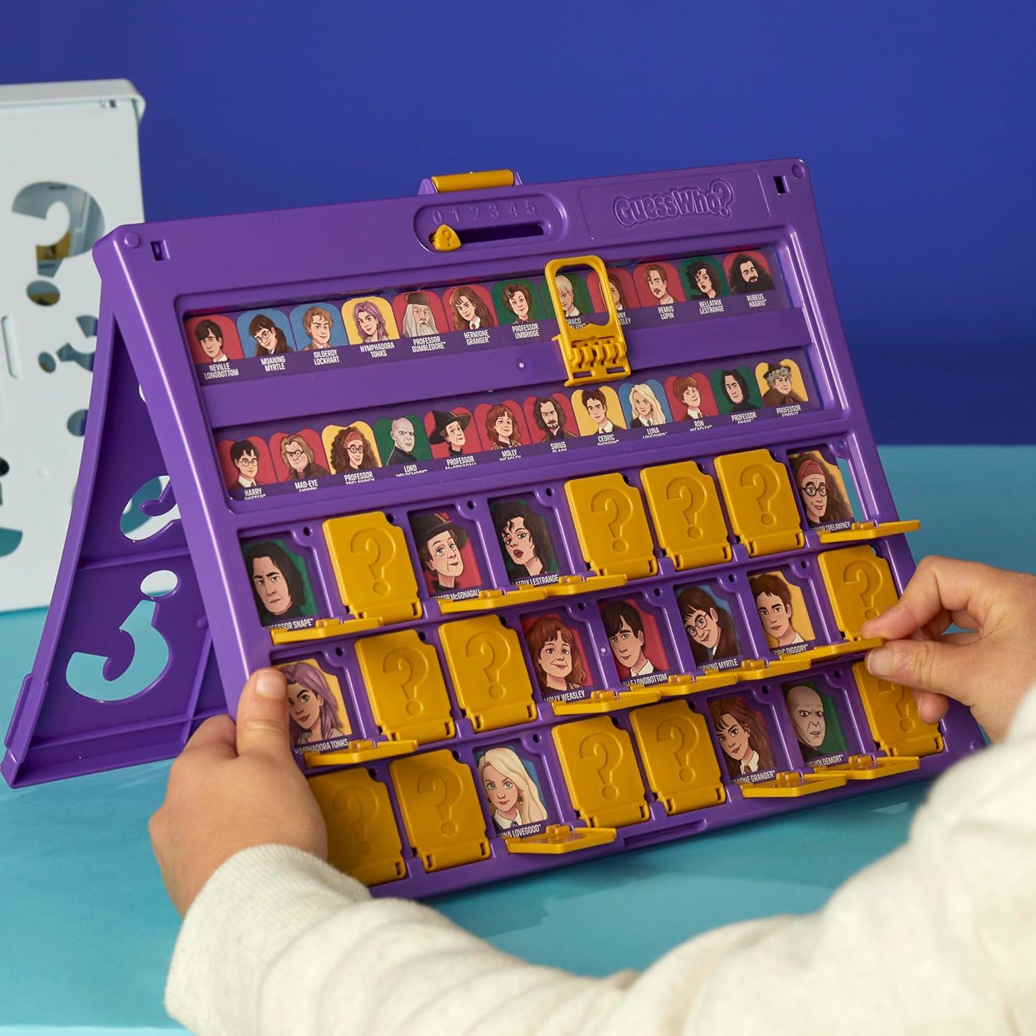 imageGuess Who HARRY POTTER Edition Board Game Ages 6 and Up 2 Players Fun Games for Kids and Preschoolers Family Gifts Amazon Exclusive