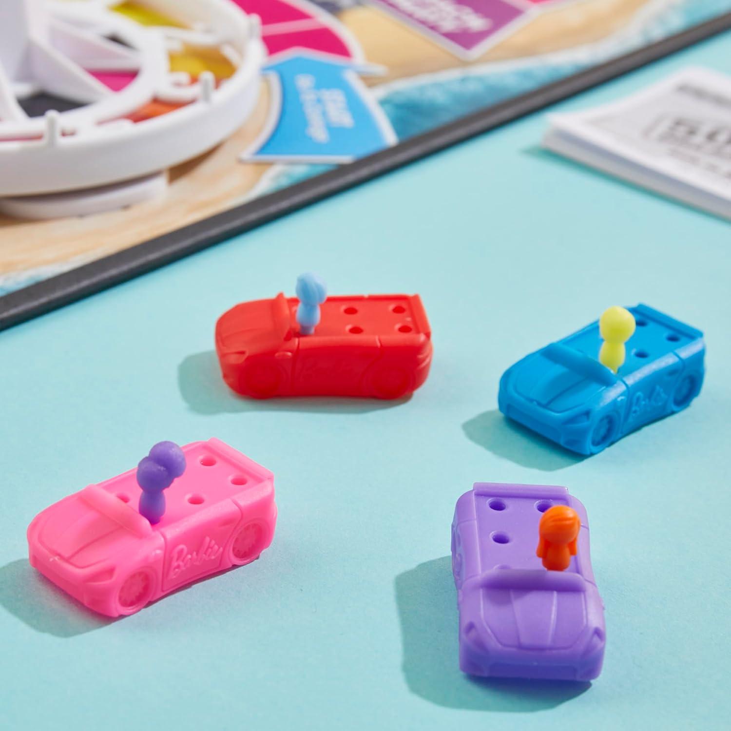 imageHasbro Games The Game of Life Barbie Edition Board Game Ages 8 2 to 4 Players Fun Family Games for Kids and Adults Kids Gifts Amazon Exclusive