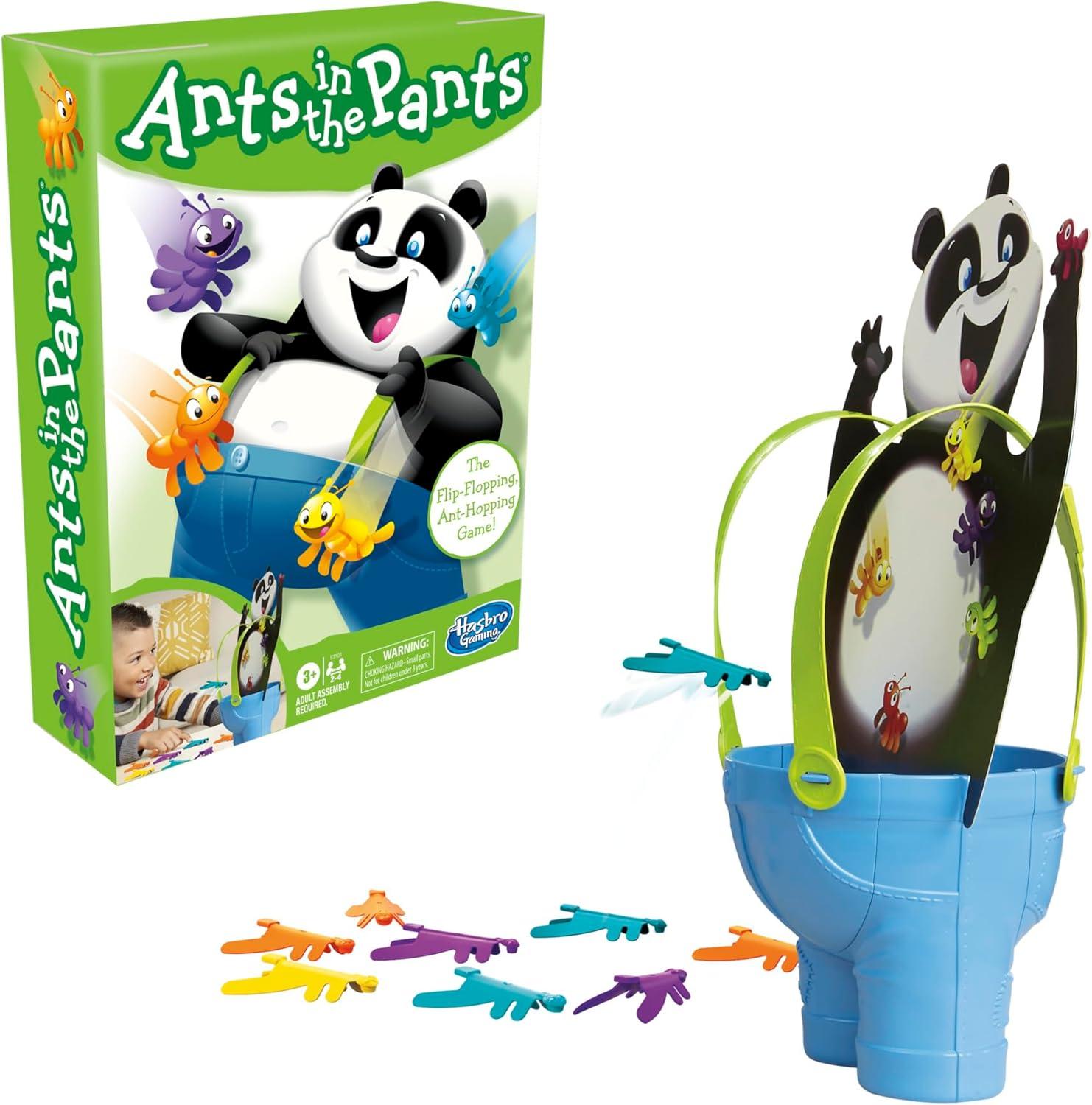 imageHasbro Gaming Ants in The Pants Preschool Game for Kids Ages 3 Fun Board Game for 24 Players Amazon ExclusiveAnts in The Pants