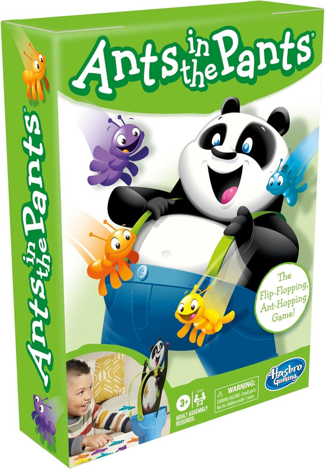 imageHasbro Gaming Ants in The Pants Preschool Game for Kids Ages 3 Fun Board Game for 24 Players Amazon ExclusiveAnts in The Pants