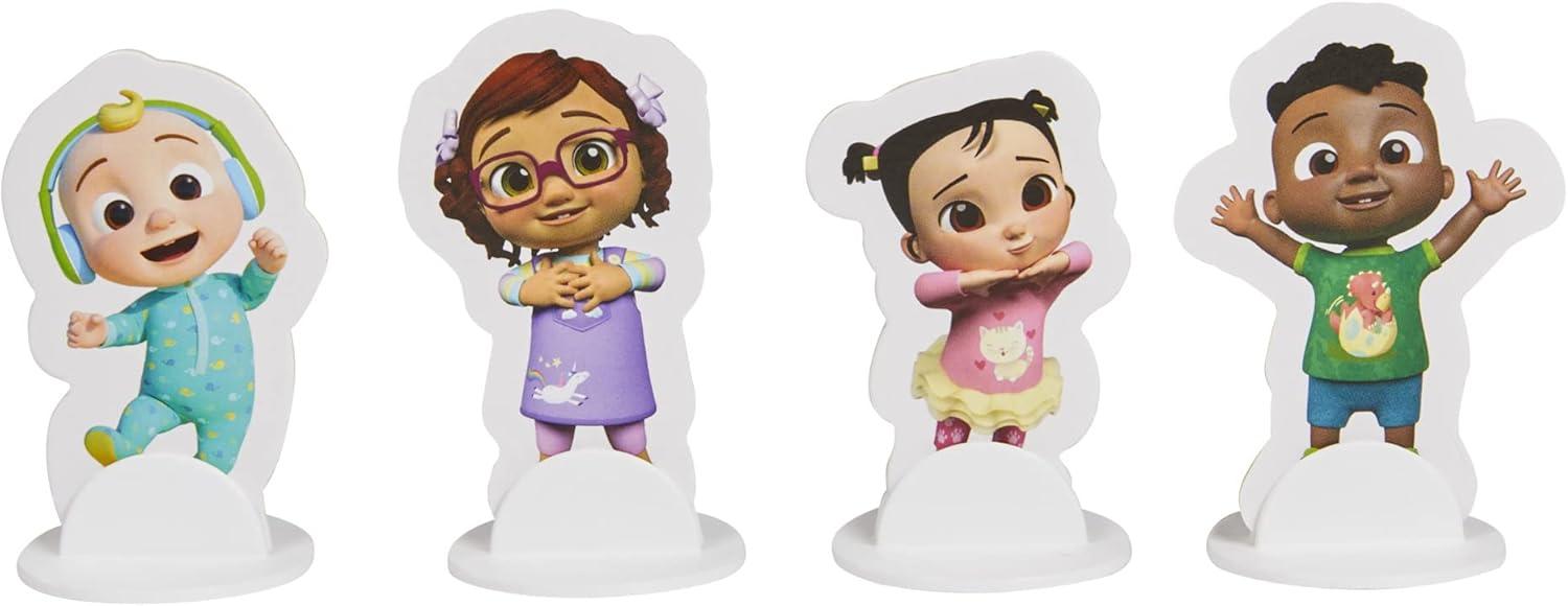 imageHasbro Gaming Chutes and Ladders CoComelon Edition Board Game for Kids 24 Players Preschool Back to School Gifts Ages 3 Amazon Exclusive