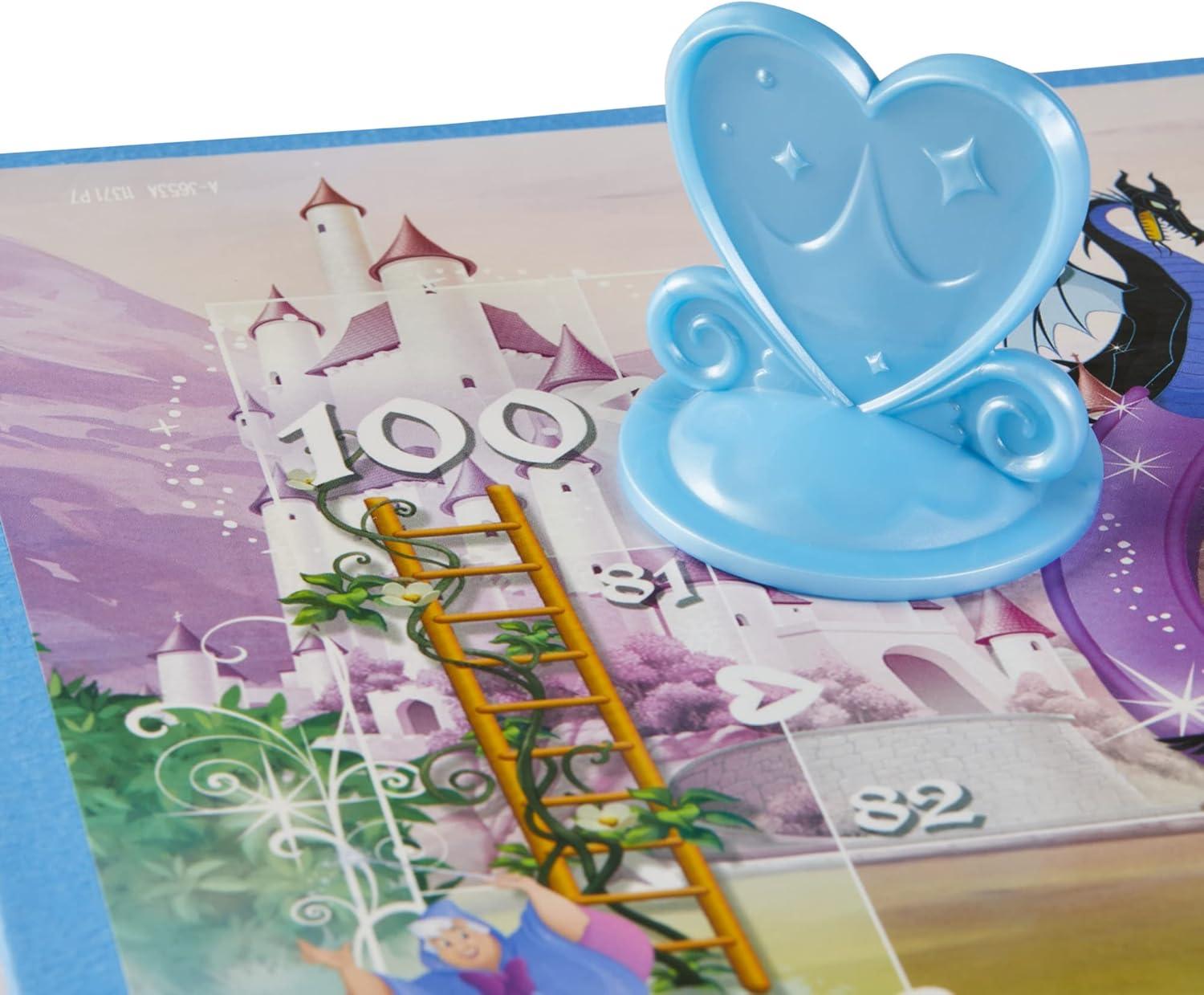 imageHasbro Gaming Chutes and Ladders Disney Princess Edition Board Game for Kids Ages 3 and Up Preschool Game for 24 Players Amazon ExclusiveBoard Game