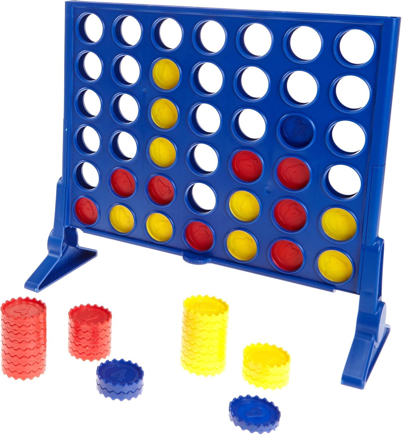 imageHasbro Gaming Connect 4 Strategy Board Game for Ages 6 and Up Amazon Exclusive