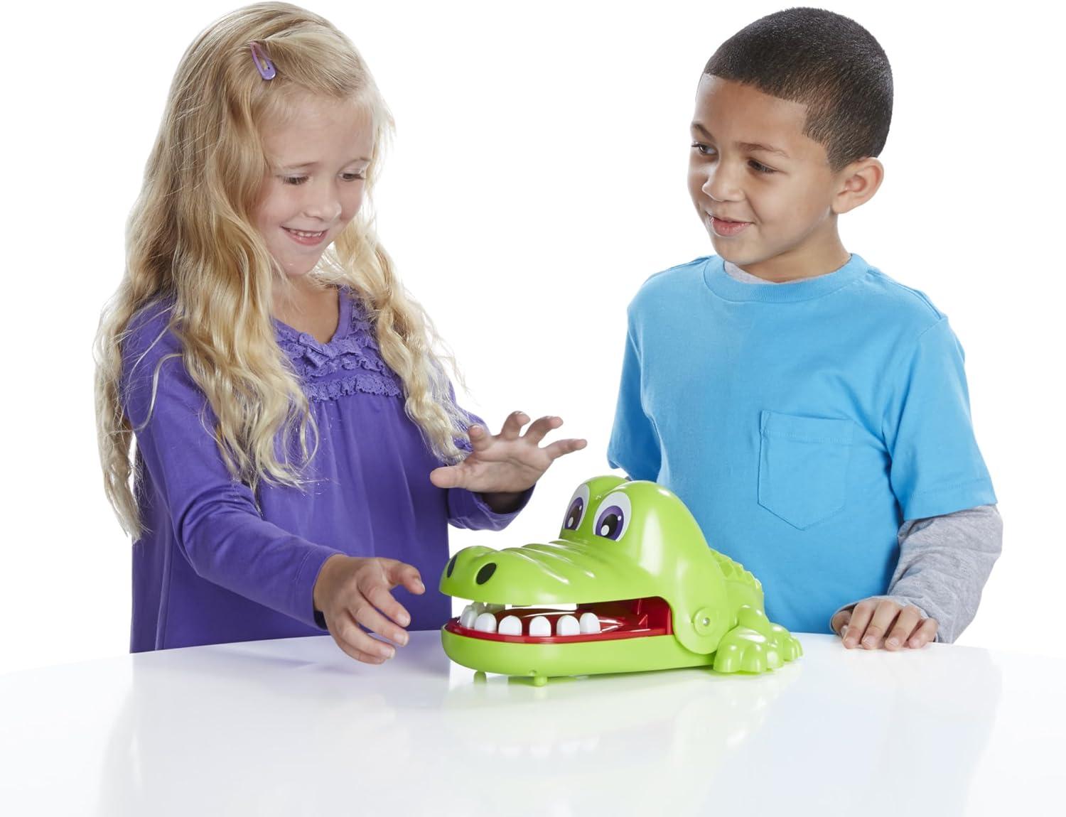 imageHasbro Gaming Crocodile Dentist Kids Board Game Ages 4 And Up Amazon ExclusiveGame