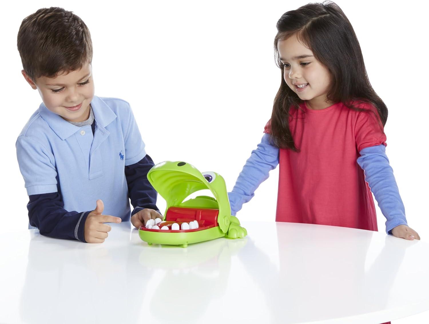 imageHasbro Gaming Crocodile Dentist Kids Board Game Ages 4 And Up Amazon ExclusiveGame