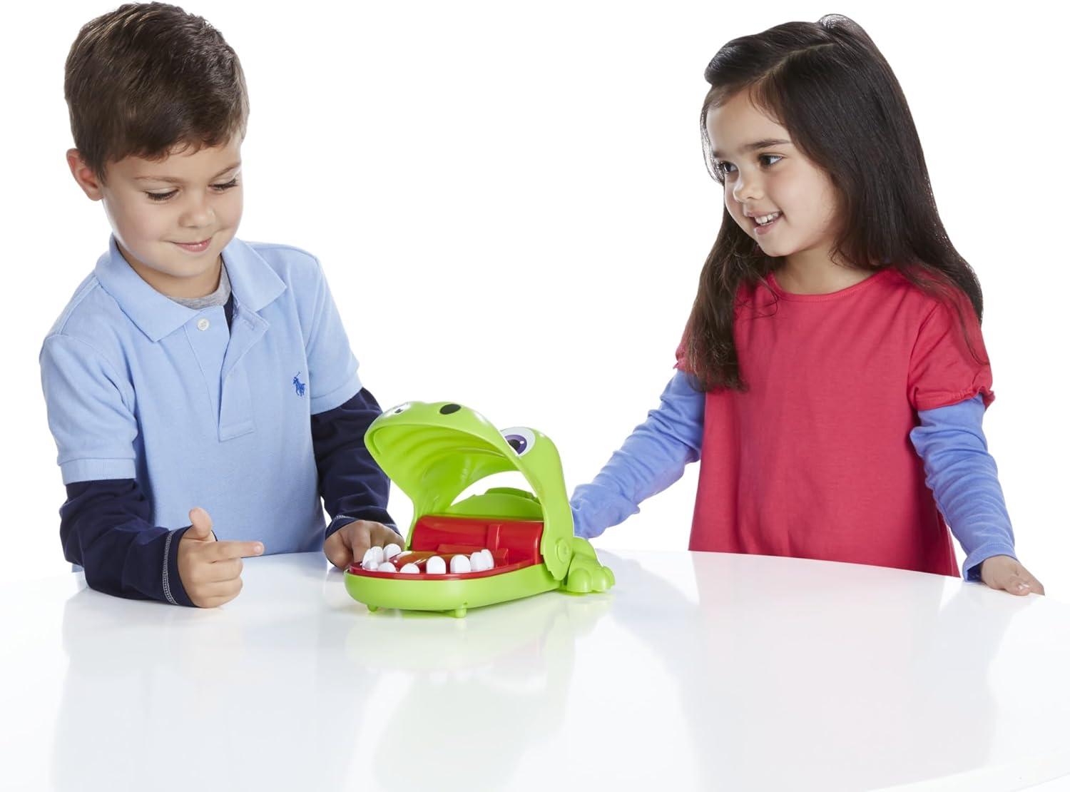 imageHasbro Gaming Crocodile Dentist Kids Board Game Ages 4 And Up Amazon ExclusiveGame