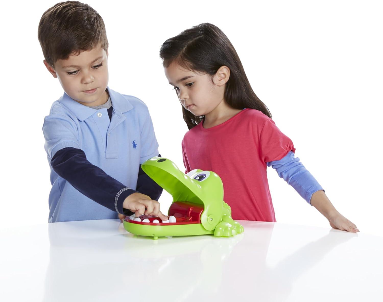 imageHasbro Gaming Crocodile Dentist Kids Board Game Ages 4 And Up Amazon ExclusiveGame
