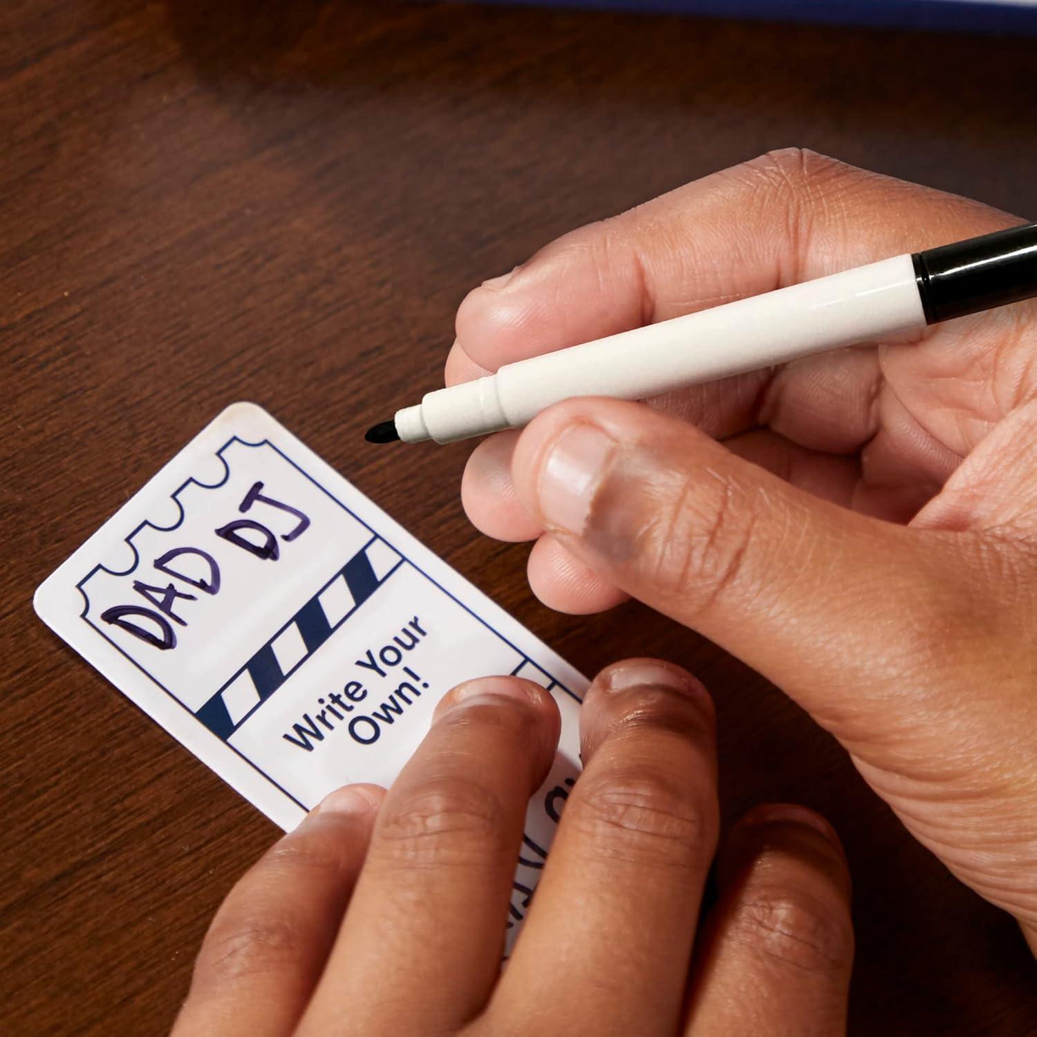 imageHasbro Gaming Guesstures Game Charades Games for 4 or More Players Includes Customizable Cards and Clapper Family Party Game for Ages 8 and Up