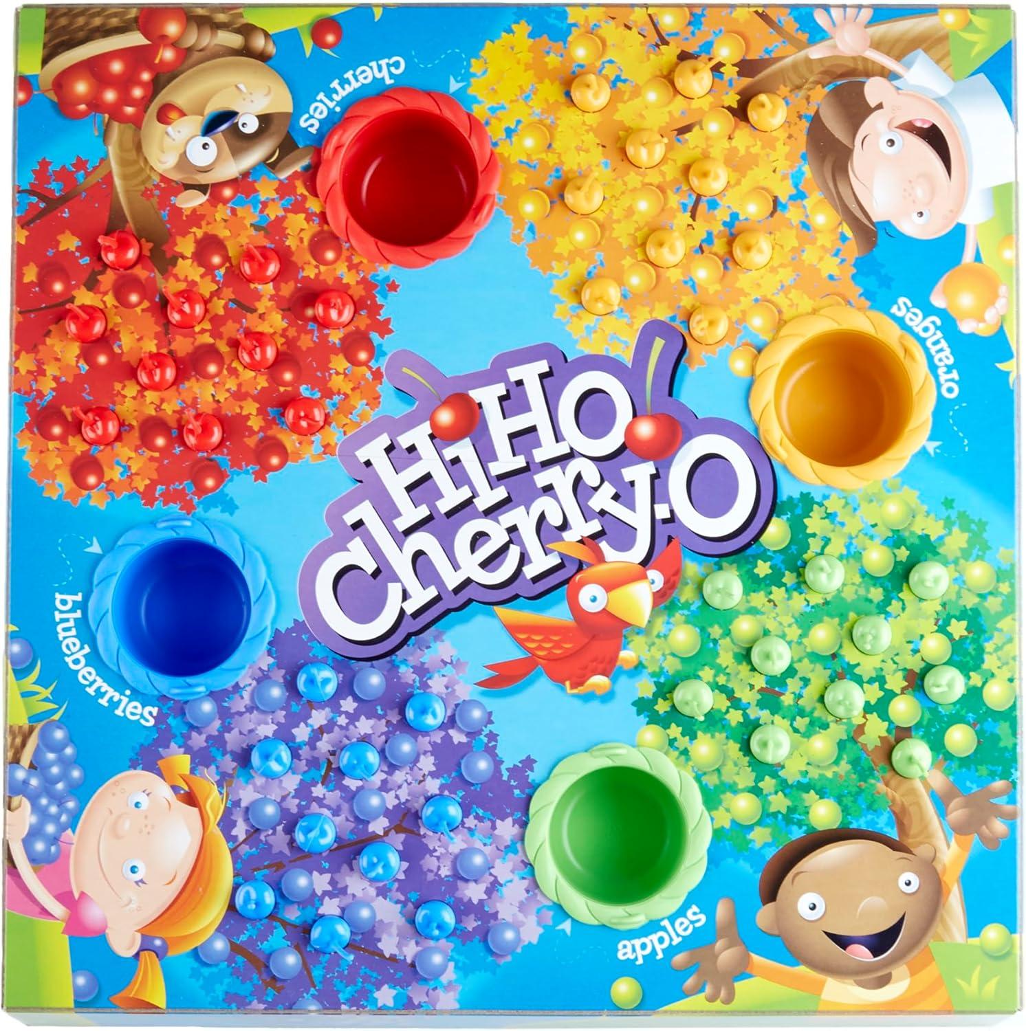 imageHasbro Gaming Hi Ho CherryO Board Game for 2 to 4 Players Kids Ages 3 and Up Amazon Exclusive