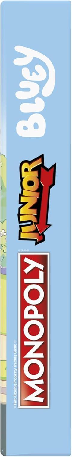 imageHasbro Gaming Monopoly Junior Bluey Edition Board Game Kids Play as Bluey Bingo Mum ampamp Dad for Girls ampamp Boys Ages 5 Amazon Exclusive