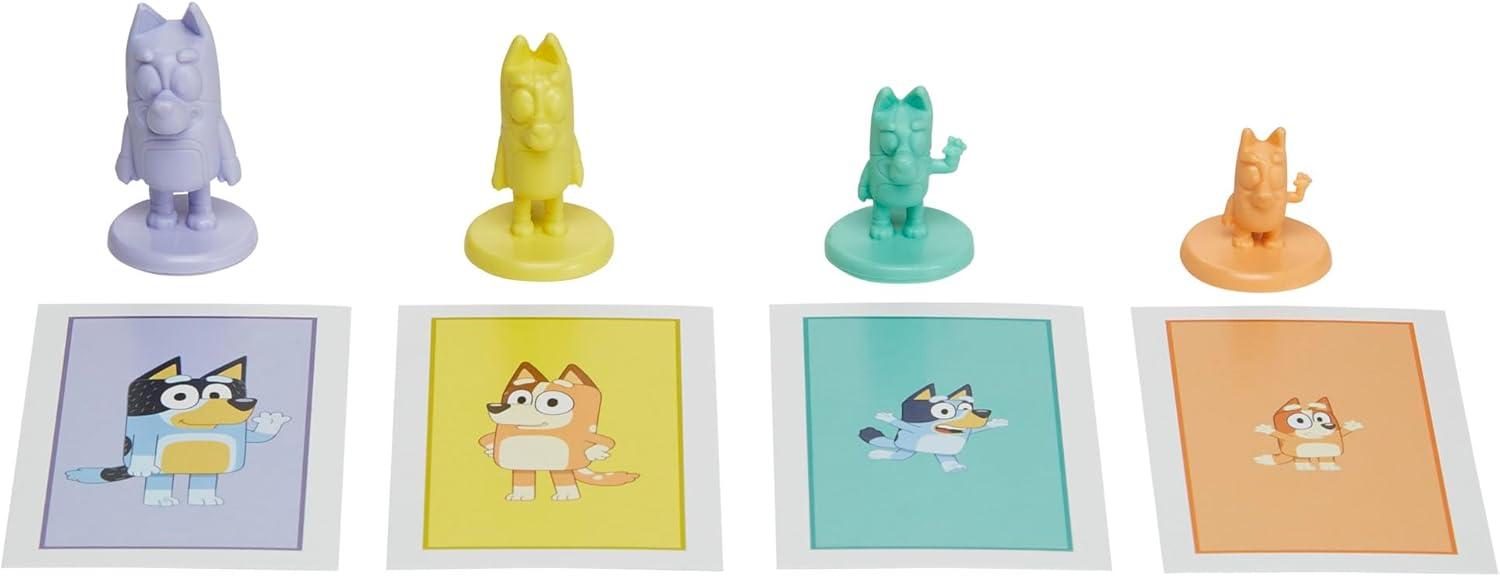 imageHasbro Gaming Monopoly Junior Bluey Edition Board Game Kids Play as Bluey Bingo Mum ampamp Dad for Girls ampamp Boys Ages 5 Amazon Exclusive