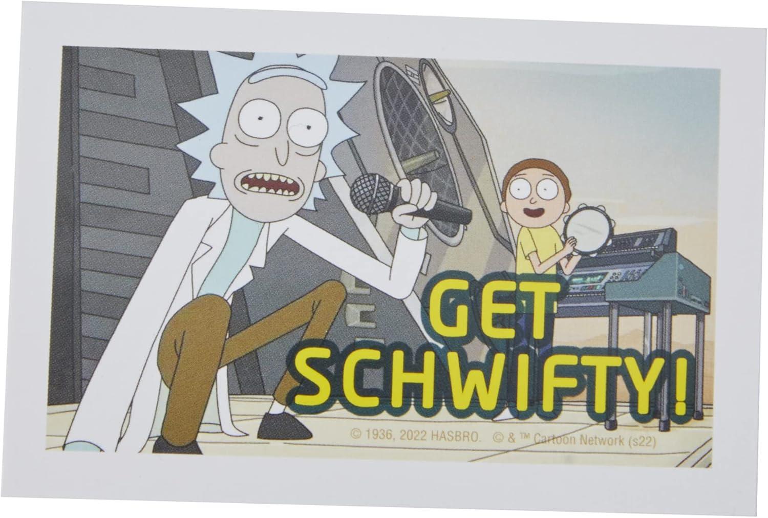 imageHasbro Gaming Monopoly Rick and Morty Edition Board Game Cartoon Network Game for Families and Teens 17 Includes Collectible Monopoly Tokens Amazon Exclusive