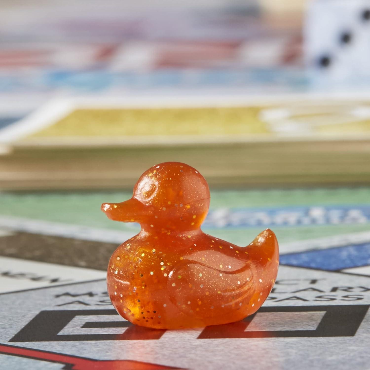 imageHasbro Gaming Monopoly Sparkle Edition Board Game Family Games with Glittery Tokens Pearlescent Dice Sparkly Look Amazon Exclusive