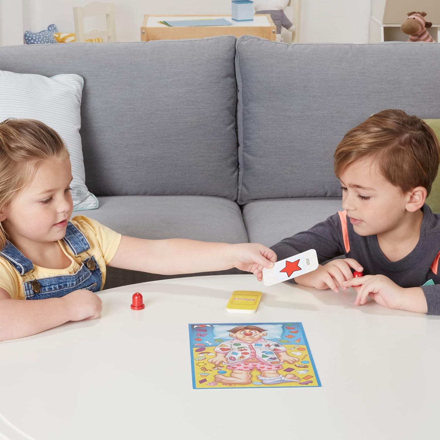 imageHasbro Gaming Operation Junior Board Game Operation Game for Younger Kids Ages 3 and Up 2 to 4 Players Preschool Games Fun Games for Preschoolers