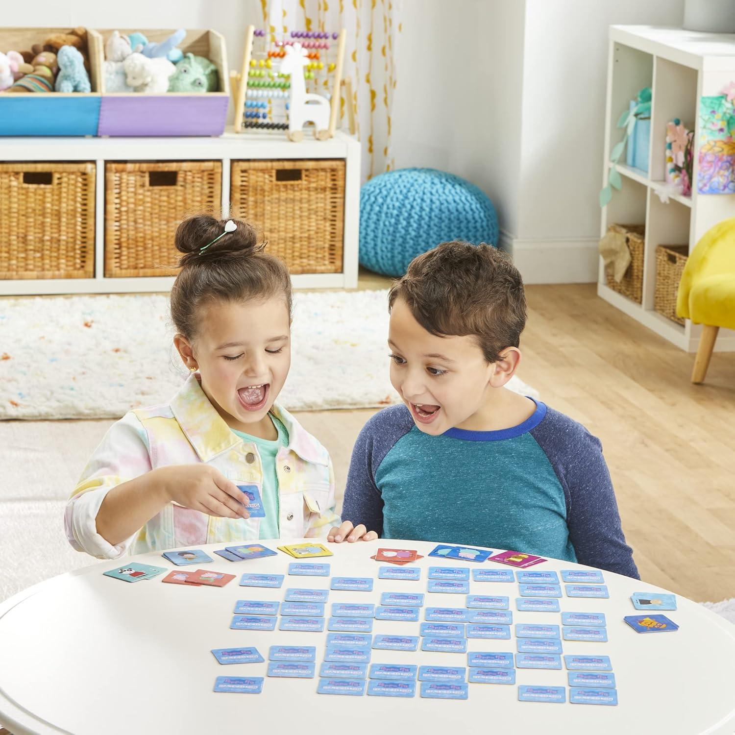 imageHasbro Gaming Peppa Pig Matching Game for Kids Ages 3 and Up Fun Preschool Game for 1 Players