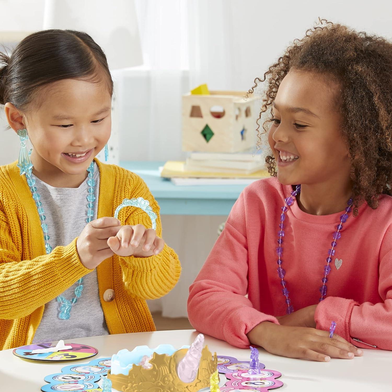 imageHasbro Gaming Pretty Princess Unicorn Edition Board Game Includes 20 Pieces Amazon Exclusive