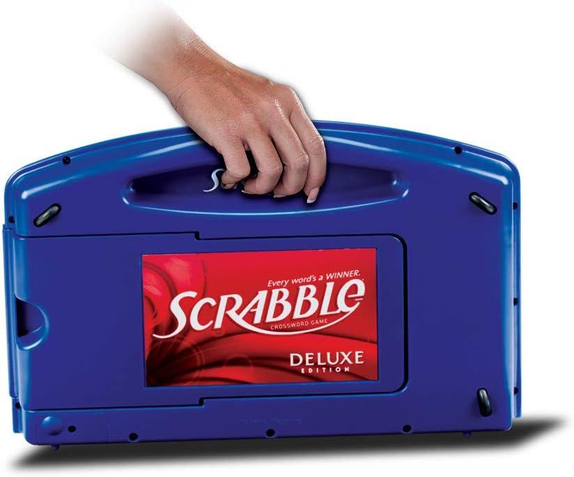 imageHasbro Gaming Scrabble Deluxe Edition Board Game Amazon Exclusive