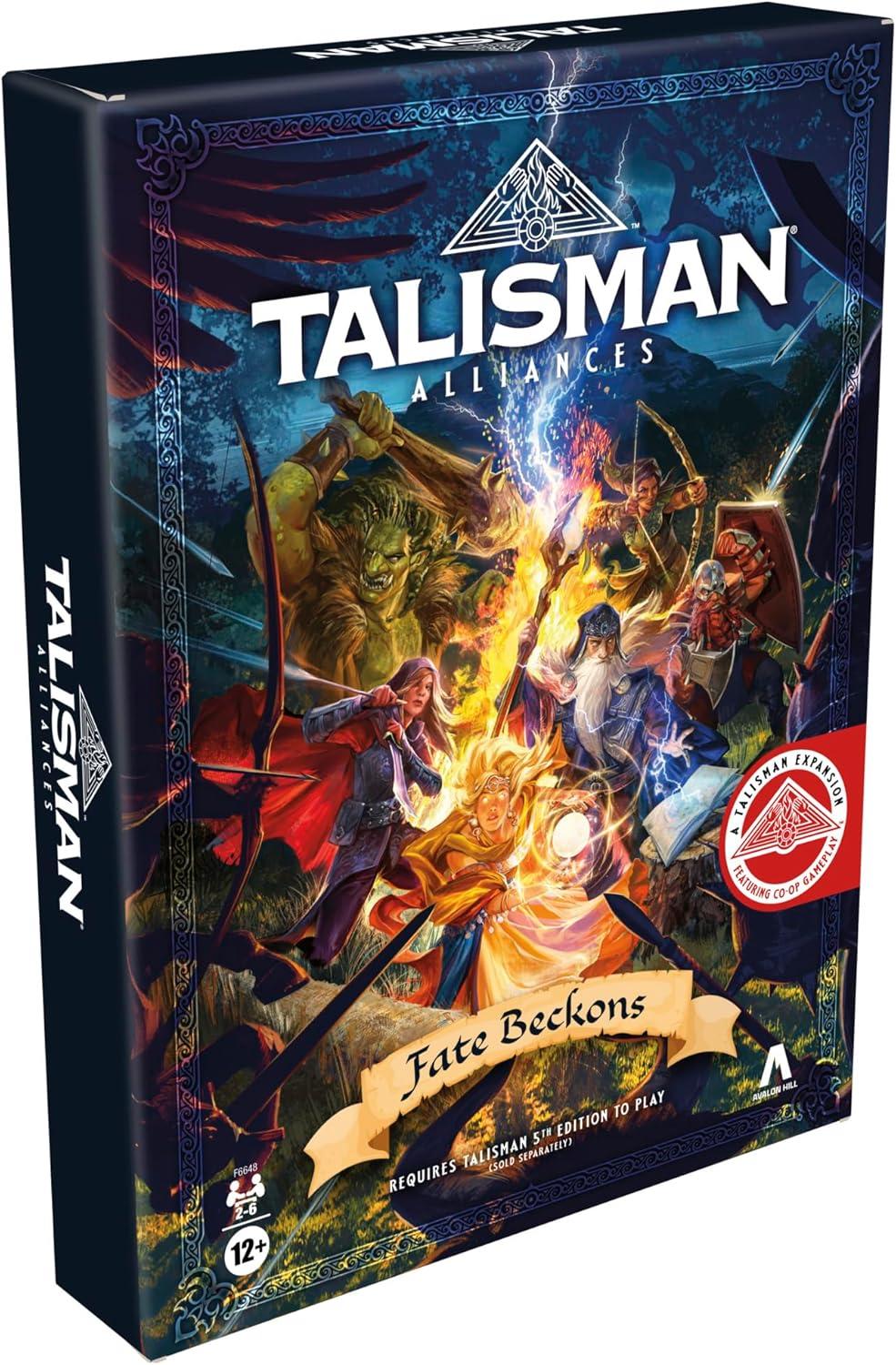 imageHasbro Gaming Talisman Alliances Fate Beckons Board Game Talisman Expansion Cooperative Fantasy Adventure Games Ages 12 2 to 6 PlayersTalisman Alliances Expansion