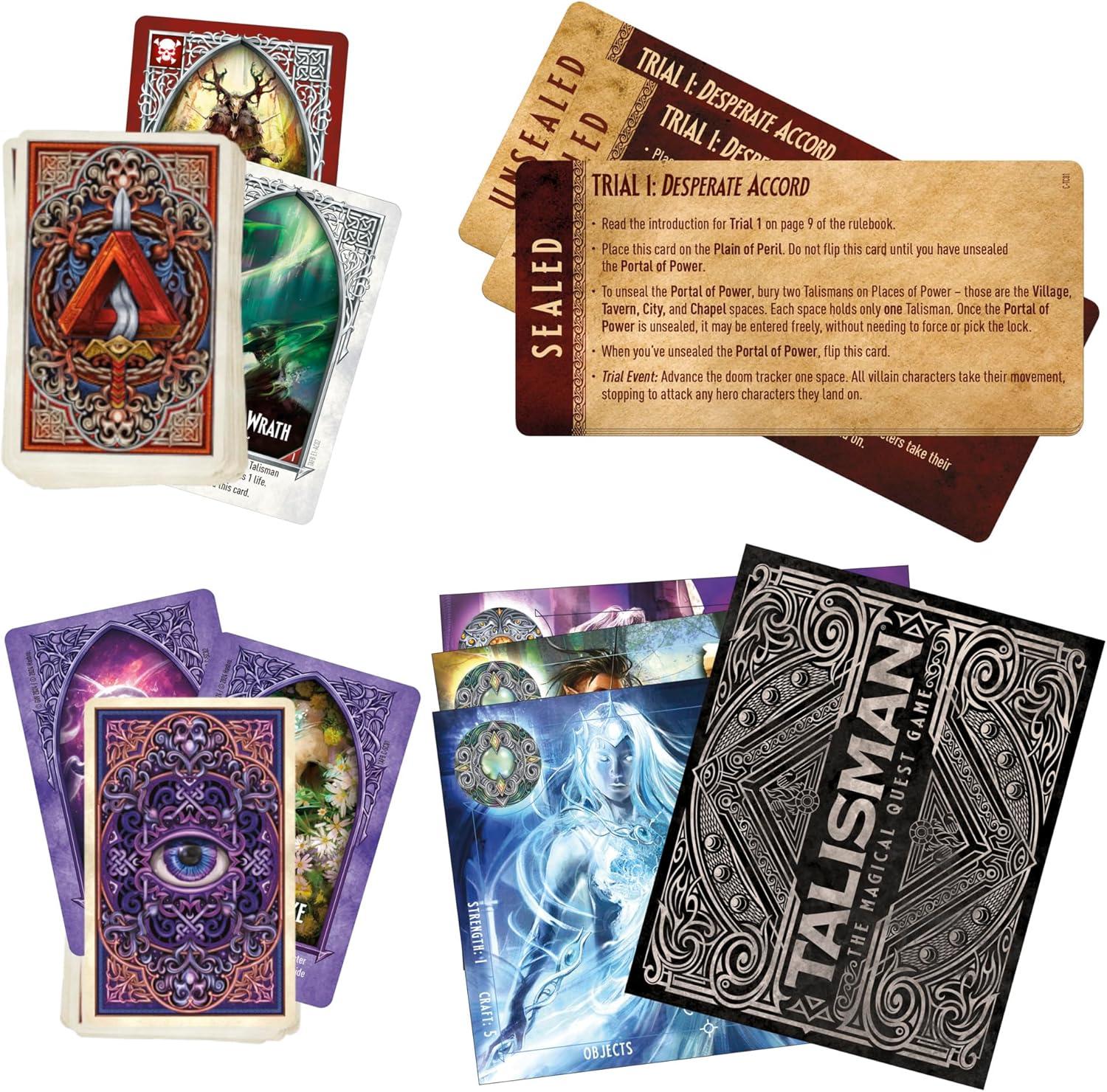 imageHasbro Gaming Talisman Alliances Fate Beckons Board Game Talisman Expansion Cooperative Fantasy Adventure Games Ages 12 2 to 6 PlayersTalisman Alliances Expansion