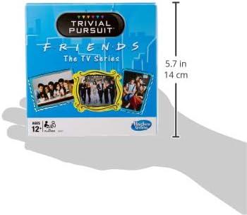 imageHasbro Gaming Trivial Pursuit Friends The TV Series Edition Party Game 600 Trivia Questions for Tweens and Teens Ages 12 and Up Amazon Exclusive
