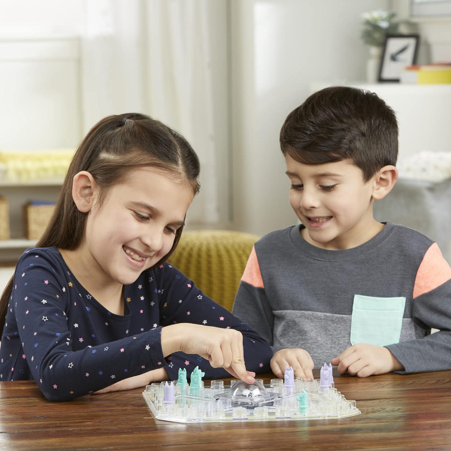 imageHasbro Gaming Trouble Bluey Edition Board Game for Kids 24 Players Race Bluey Bingo Bandit or Chilli to The Finish Ages 5 and Up Amazon Exclusive1 unit