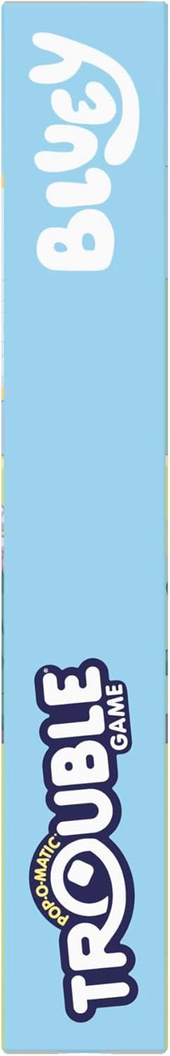 imageHasbro Gaming Trouble Bluey Edition Board Game for Kids 24 Players Race Bluey Bingo Bandit or Chilli to The Finish Ages 5 and Up Amazon Exclusive1 unit