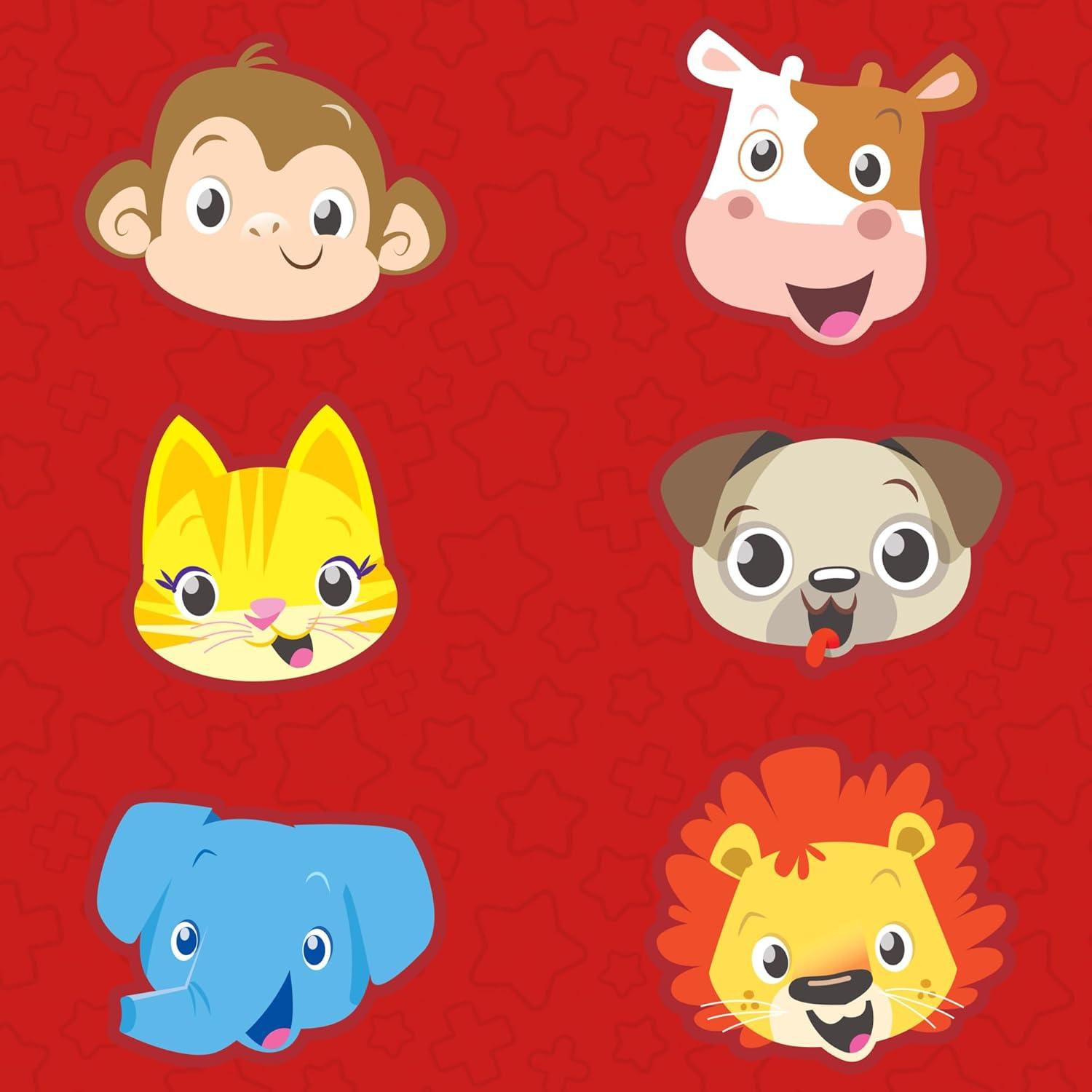 imageHasbro Gaming Twister Junior Game Animal Adventure 2Sided Mat 2 Games in 1 Party Game for Kids Ages 3 and Up and 24 Players Amazon Exclusive