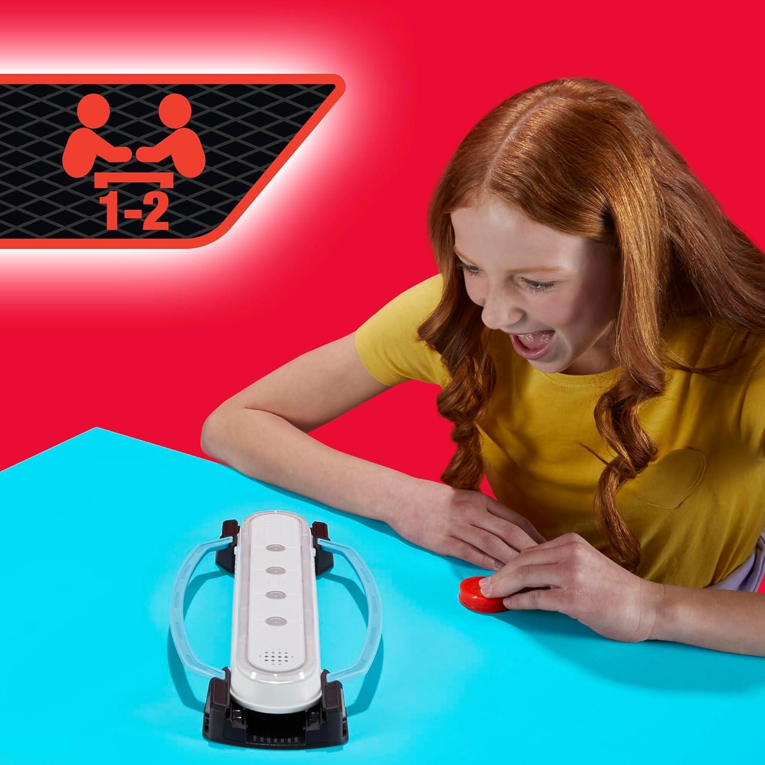 imageHypershot Electronic Tabletop Hockey Game 5 Games in 1 Music Lights and Sounds Ages 8 and Up for 1 to 2 Players Kids Board Games