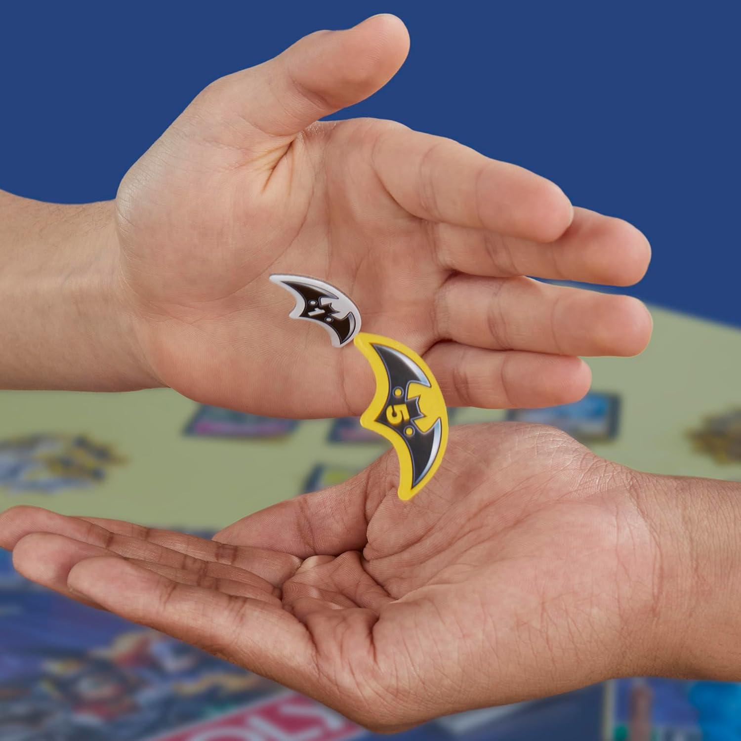 imageMonopoly Batman Edition Board Game Monopoly Game for Batman Fans Ages 8 and Up 2 to 4 Players Family Games Strategy Games for Kids and Adults Amazon Exclusive