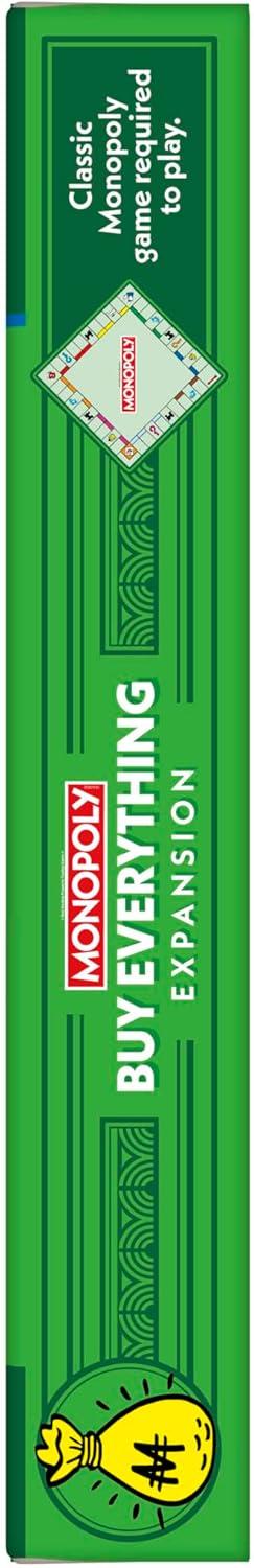 imageMonopoly Buy Everything Expansion Add More Fun to Classic Monopoly Game and Play Faster Ages 8 26 Players 40 Mins Family Board GamesBuy Everything Expansion