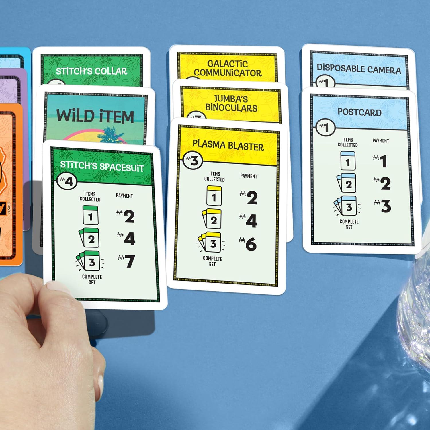 imageMonopoly Deal Disney Stitch Edition Card Game Based on Disneys Lilo ampamp Stitch Officially Licensed Disney Kids Games Ages 8 25 Players