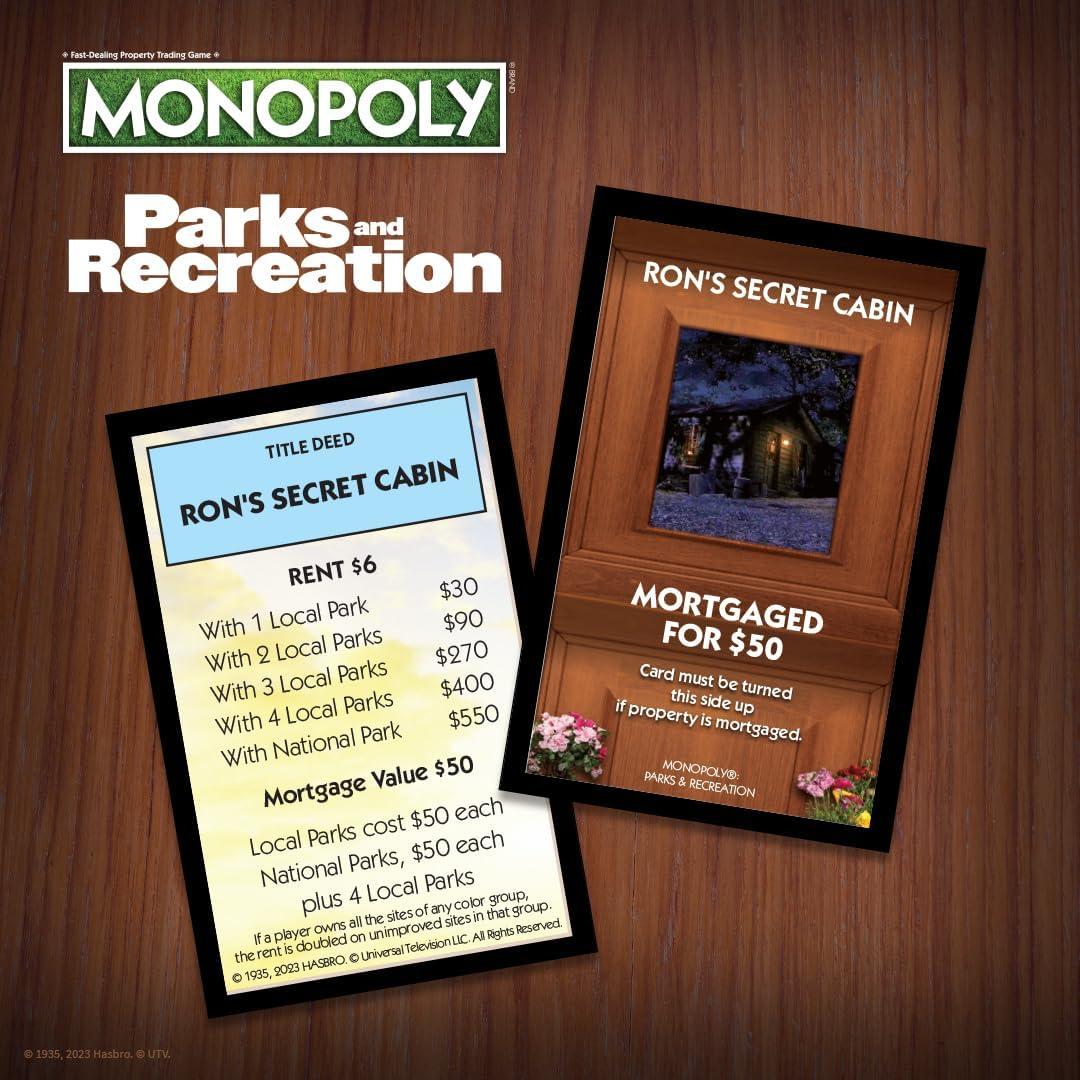 imageMonopoly Parks ampamp Recreation Edition Board Game