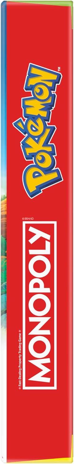 imageMonopoly Pokmon Edition Board Game Ages 8 and Up 2 to 4 Players Kids Games for Pokmon Fans Fun Family Games 45 Mins Avg