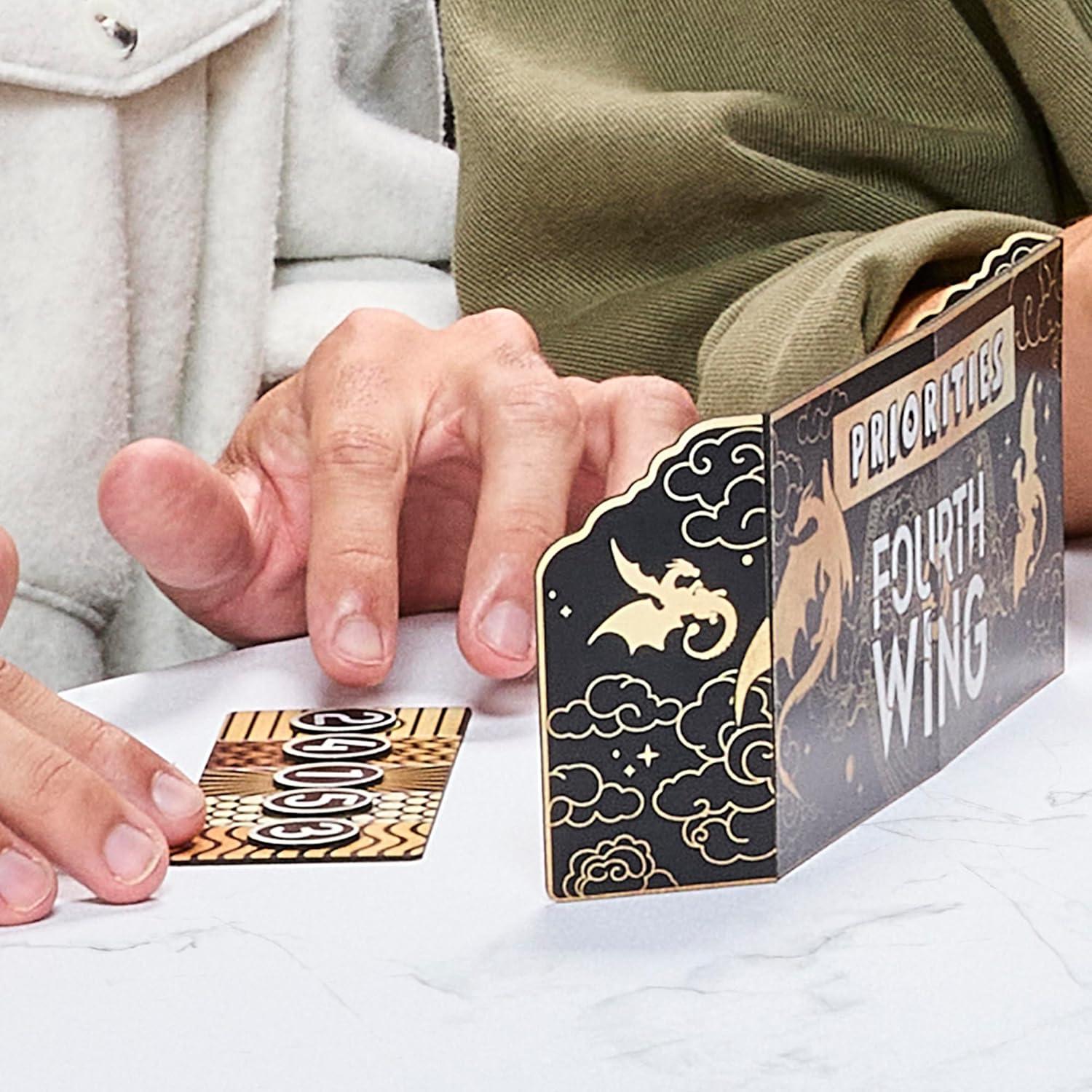 imagePriorities Fourth Wing Edition Game Officially Licensed Party Game Inspired by Empyrean Series Ages 17 3 Players 20 Mins