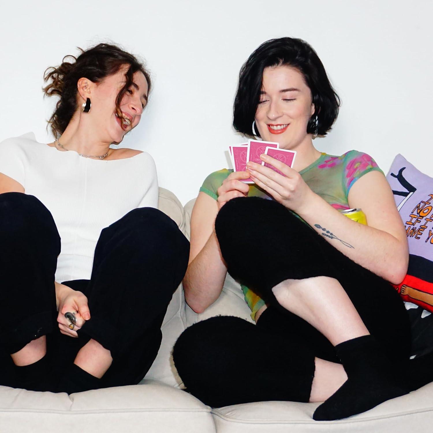 imageTruth or Drink Bachelorette Party Edition Adult Party Game by Cut 108 Revealing and Hilarious Questions for Girls Nights Out or In Ages 21 2 Players 30 Mins