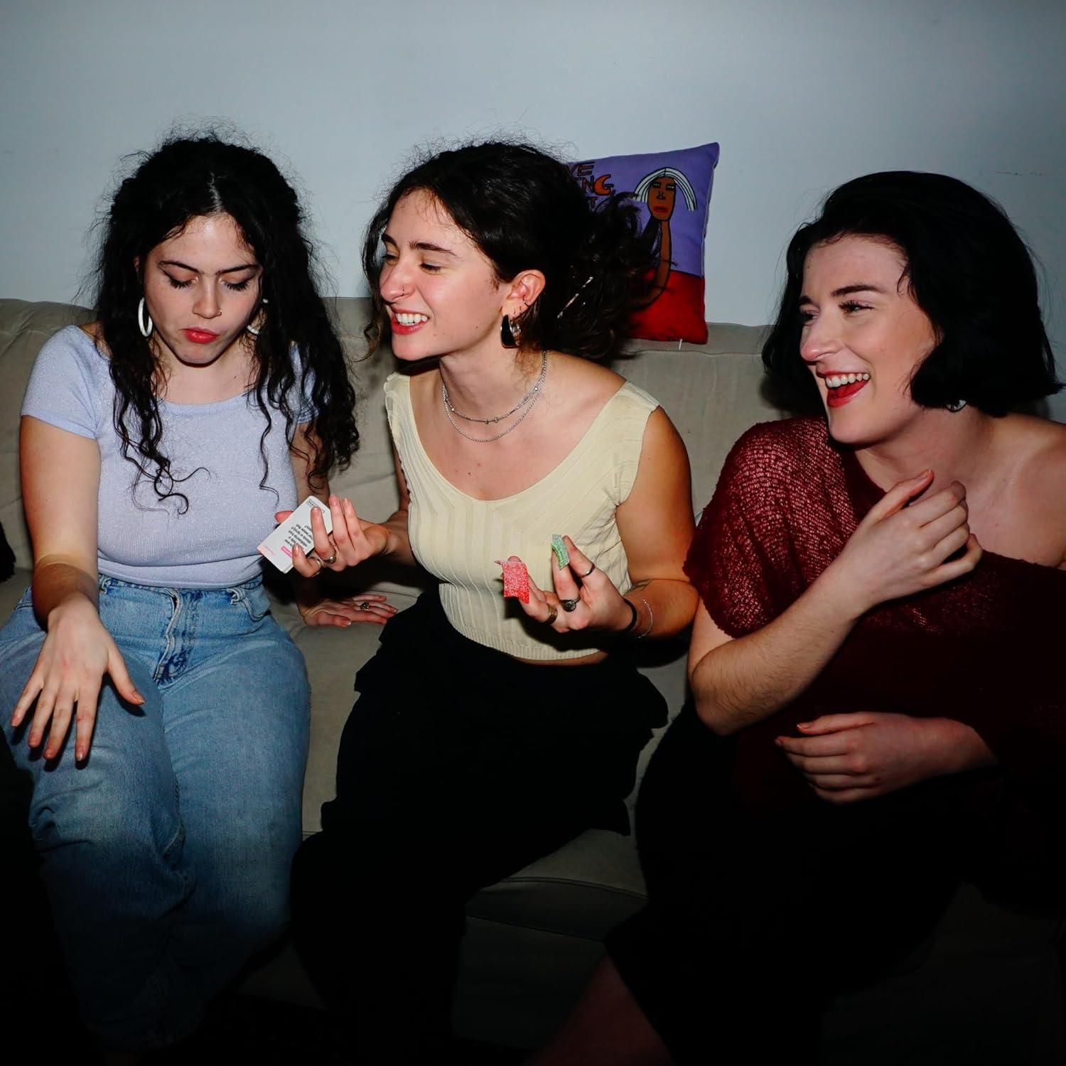 imageTruth or Drink Bachelorette Party Edition Adult Party Game by Cut 108 Revealing and Hilarious Questions for Girls Nights Out or In Ages 21 2 Players 30 Mins