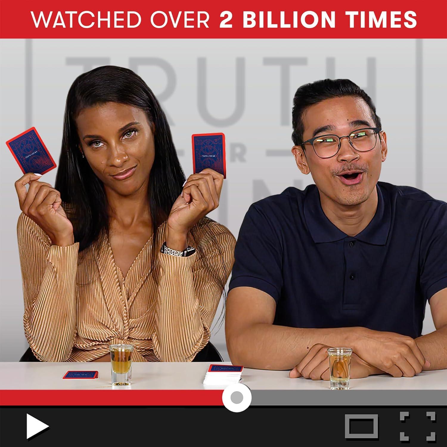 imageTruth or Drink Party Game by Cut I As Seen on TikTok YouTube and Snapchat 410 Hilarious Questions Ages 21 2 Players I Fun Games for AdultsTruth or Drink Hasbro